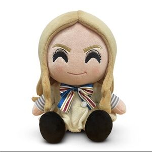 YOUTOOZ collectibles Striped Bow - Cream and Black